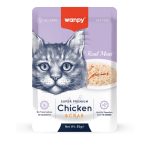 Wanpy Real Meat Fillet in Jelly Chicken & Crab – 85gm