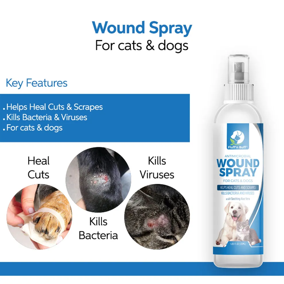 download (21) Fluff n Buff Wound Spray For Cats And Dogs – 120 ML - Image 1