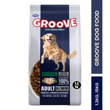 Groove Puppy Food – Chicken Flavor
