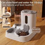 Large Capacity Water & Food Dispenser for Pets - Image 4